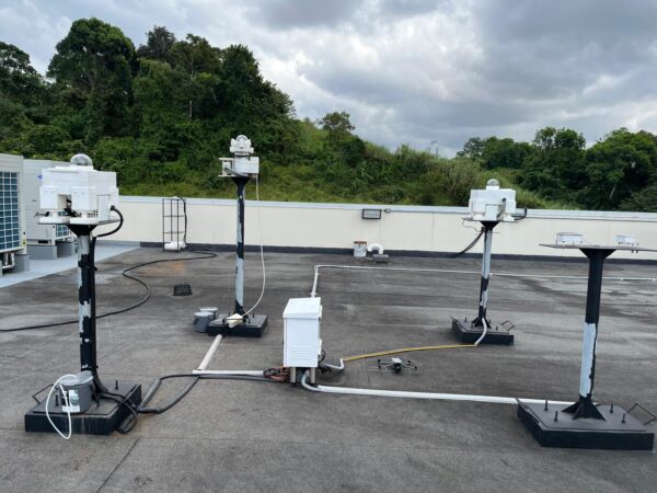 Contaminación lumínica a través de la cuenca hidrográfica del canal de Panamá.