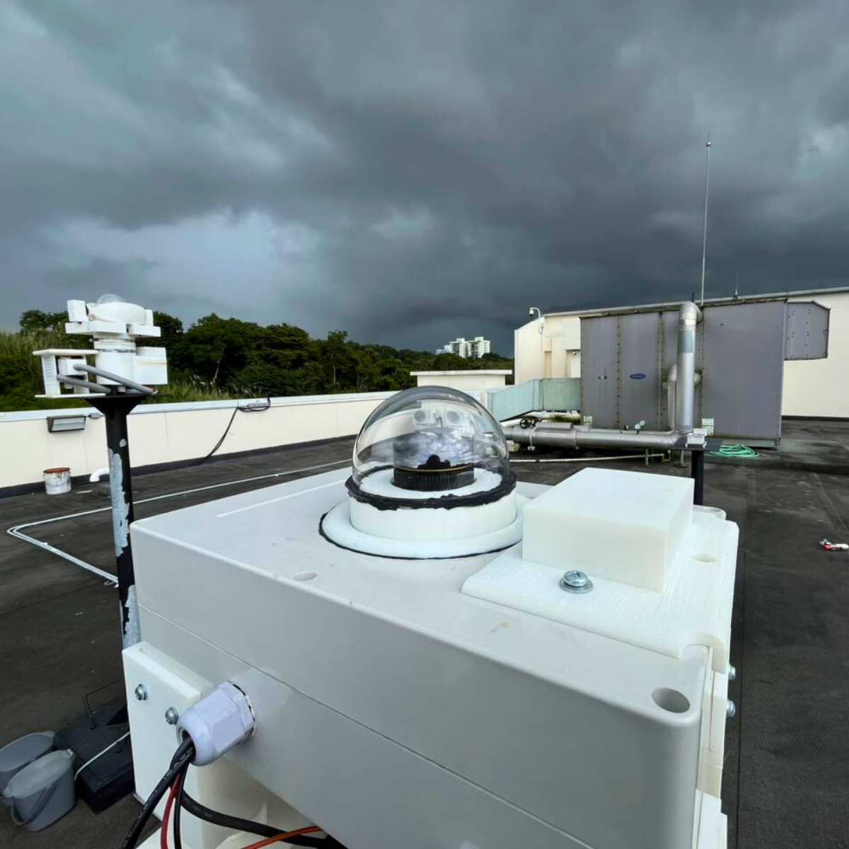 Contaminación lumínica a través de la cuenca hidrográfica del canal de Panamá.