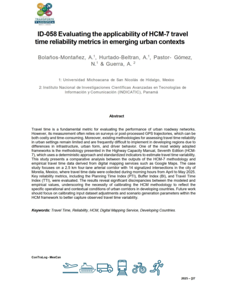 INDICATIC apoya estudio de UMSNH en ConTraLogMexCan 2025 INDICATIC apoya estudio de UMSNH en ConTraLogMexCan 2025