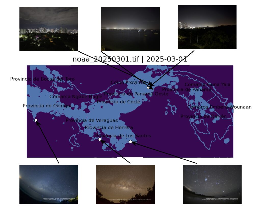 Panama Locate Milkyway Location