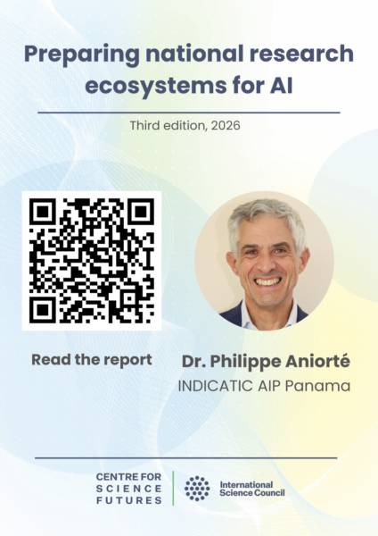 Dr. Philippe Aniorté... informe sobre inteligencia artificial en Panamá del International Science Council
