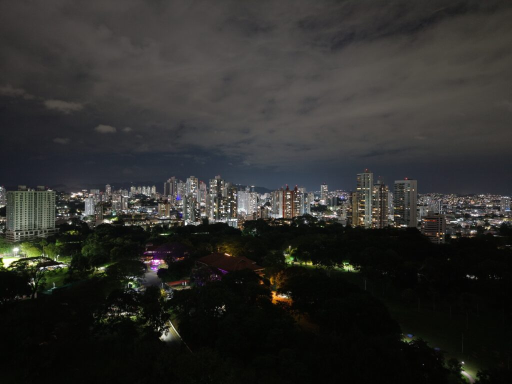 Contaminación lumínica Ciudad de Panamá